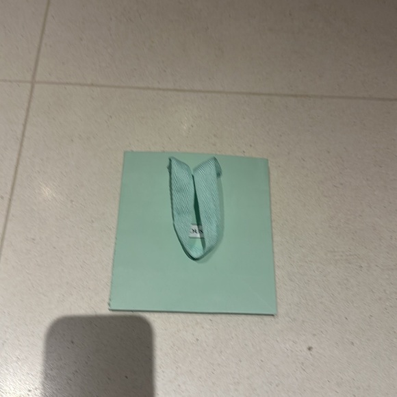 Two Mini Tous paper bags. Mint green. - Picture 4 of 6